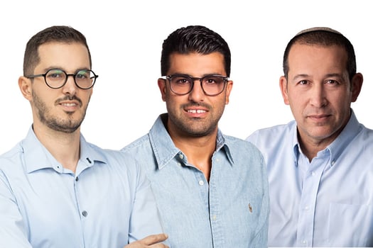 מימין: יעקב ניצן מנכ״ל ושותף החברת רובי קפיטל, צילום: ראובן קופצ׳ינסקי; אוהד אסרף מנכ״ל ובעלים ארי מגורים שיווק נדל״ן, צילום: רז רוגובסקי; מאור אוחנה מנכ״ל רשת ייעוץ המשכנתאות דרכנו, צילום: אדיר אסרף